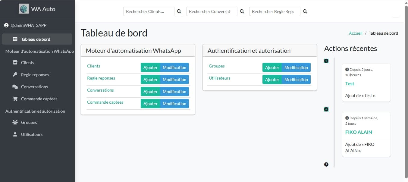 Assistant WhatsApp